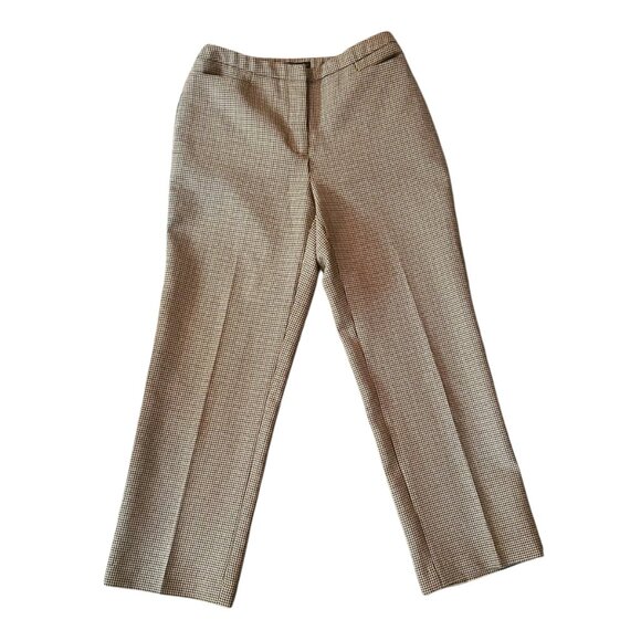 Vintage New York & Company Dark Academia Preppy Brown Trousers 2 - Picture 6 of 8